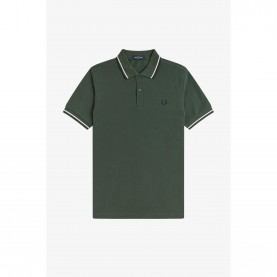 блуза,с,яка,мъжки,тениски,fred,perry,short,sleeve,twin,tipped,polo,shirt,court,green,53a
