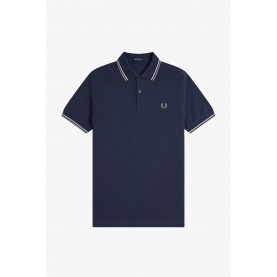 блуза,с,яка,мъжки,тениски,fred,perry,short,sleeve,twin,tipped,polo,shirt,dk,airforce,z47