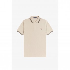 блуза,с,яка,мъжки,тениски,fred,perry,short,sleeve,twin,tipped,polo,shirt,warm,oat,50a