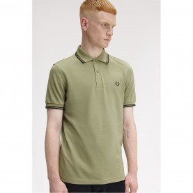блуза,с,яка,облекла,на,разпродажба,мъжки,тениски,fred,perry,short,sleeve,twin,tipped,polo,shirt,olive,mint,y64