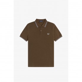 блуза,с,яка,облекла,на,разпродажба,мъжки,тениски,fred,perry,short,sleeve,twin,tipped,polo,shirt,brown,49a