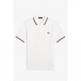 блуза,с,яка,мъжки,тениски,fred,perry,short,sleeve,twin,tipped,polo,shirt,white,red,t60