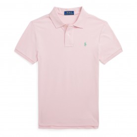 Блуза с яка Polo Ralph Lauren Boys' Custom Short Sleeve Polo Shirt - Garden Pink блуза,с,яка,детски,3/4,панталони,polo,ralph,lauren,boys',custom,short,sleeve,polo,shirt,garden,pink