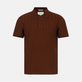 Блуза с яка Jack Wills Men's Herringbone Cotton Short Sleeve Polo Shirt - Chocolate блуза,с,яка,мъжки,тениски,jack,wills,men's,herringbone,cotton,short,sleeve,polo,shirt,chocolate
