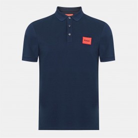 блуза,с,яка,мъжки,тениски,hugo,men's,short,sleeve,polo,shirt,dark,blue,405
