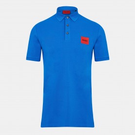 блуза,с,яка,мъжки,тениски,hugo,mens,hugo,deruso,short,sleeve,polo,shirt,with,logo,detail,and,ribbed,collar,premium,cotton,blue,431