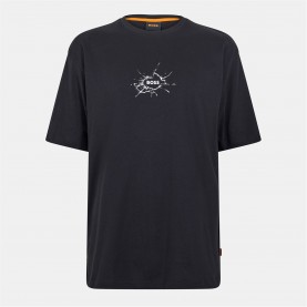 блуза,с,яка,мъжки,тениски,boss,men's,te,voyage,short,sleeve,polo,shirt,black