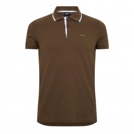 блуза,с,яка,мъжки,тениски,boss,men,s,firenze,short,sleeve,polo,shirt,open,green