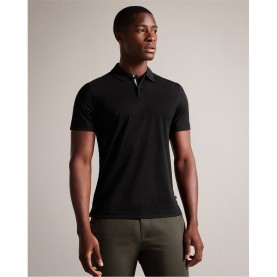 блуза,с,яка,ted,baker,men's,regular,fit,zeiter,polo,shirt,black
