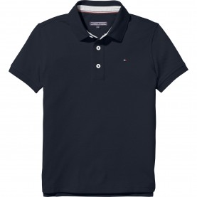 Tommy Hilfiger Boys Polo - Navy 420 tommy,hilfiger,boys,polo,navy,420