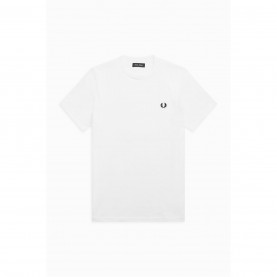 тениска,мъжки,тениски,fred,perry,ringer,t,shirt,white,100