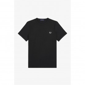тениска,мъжки,тениски,fred,perry,ringer,t,shirt,black,102