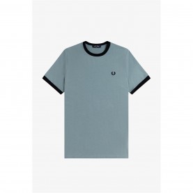 тениска,облекла,на,разпродажба,мъжки,тениски,fred,perry,ringer,t,shirt,stock,blue,z56