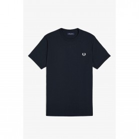 тениска,мъжки,тениски,fred,perry,ringer,t,shirt,navy,608