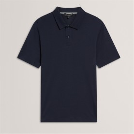 блуза,с,яка,мъжки,блузи,с,яка,ted,baker,men's,short,sleeve,polo,shirt,navy