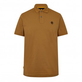 блуза,с,яка,мъжки,тениски,timberland,miller,short,sleeve,polo,shirt,wheat,eh31