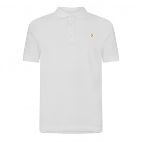 блуза,с,яка,мъжки,блузи,с,яка,farah,men's,emerson,short,sleeve,polo,shirt,white,104