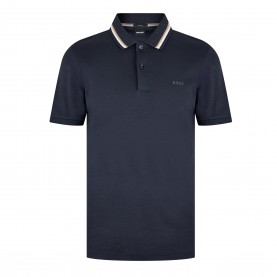 блуза,с,яка,мъжки,тениски,boss,mens,boss,black,penrose,slim,fit,polo,shirt,with,signature,tipped,collar,navy,404