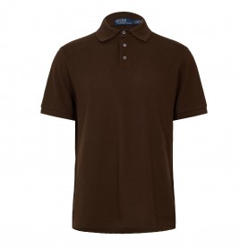 риза,с,къс,ръкав,мъжки,тениски,polo,ralph,lauren,men,s,knitted,short,sleeve,shirt,nutmeg,brown