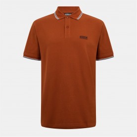 блуза,с,яка,мъжки,тениски,barbour,international,mens,evan,polo,shirt,drk,ginger,or94