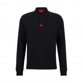 блуза,с,яка,мъжки,блузи,с,яка,hugo,deresolo,polo,shirt,black,001