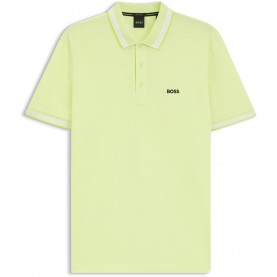 Блуза с яка Boss Paddy Polo Shirt - Open Green 343 блуза,с,яка,облекла,на,разпродажба,мъжки,тениски,мъжки,облекла,размер,boss,paddy,polo,shirt,open,green,343