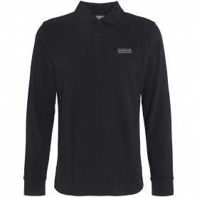блуза,с,яка,облекла,на,разпродажба,мъжки,тениски,barbour,international,men's,long,sleeve,polo,shirt,black,bk31