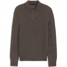 блуза,с,яка,мъжки,тениски,boss,men,s,hacero,double,breasted,long,sleeve,polo,shirt,brown,244