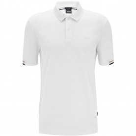 блуза,с,яка,мъжки,тениски,boss,men,s,hbb,parlay,147,timeless,design,polo,shirt,white