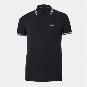 блуза,с,яка,облекла,на,разпродажба,мъжки,тениски,boss,men's,paul,polo,shirt,dark,blue
