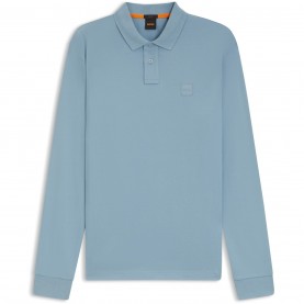 блуза,с,яка,облекла,на,разпродажба,мъжки,тениски,boss,long,sleeve,polo,shirt,light,blue,451