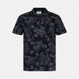 мъжка,блуза,с,яка,мъжки,блузи,с,яка,firetrap,all,over,print,polo,top,mens,black
