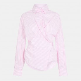 дамски,ризи,diesel,c,siz,n2,shirt,with,embossed,logo,pink