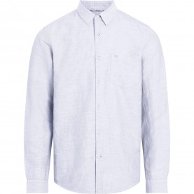 Риза Calvin Klein Mens Long-Sleeve Plain Shirt - Light Blue риза,мъжки,ризи,calvin,klein,men,s,long,sleeve,plain,shirt,light,blue