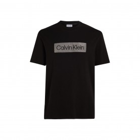 тениска,мъжки,тениски,calvin,klein,logo,embroidered,t,shirt,ck,black