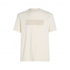 тениска,мъжки,тениски,calvin,klein,logo,embroidered,t,shirt,egret