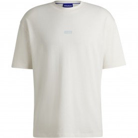 тениска,облекла,на,разпродажба,мъжки,тениски,hugo,men's,regular,fit,logo,back,t,shirt,open,white,124