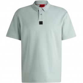блуза,с,яка,мъжки,тениски,hugo,men's,deabono,short,sleeve,polo,shirt,open,grey,074