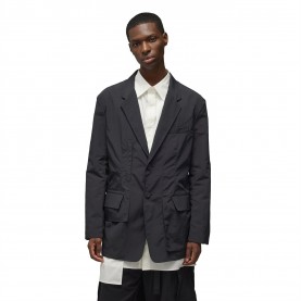 сако,мъжки,якета,y3,crinkle,nylon,blazer,black