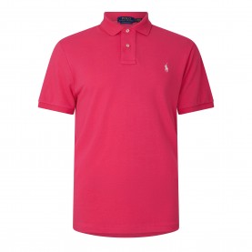 Блуза с яка Polo Ralph Lauren Mens Custom Short Sleeve Polo Shirt - Hot Pink блуза,с,яка,мъжки,тениски,polo,ralph,lauren,mens,custom,short,sleeve,polo,shirt,hot,pink