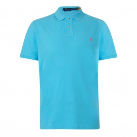 Блуза с яка Polo Ralph Lauren Mens Custom Short Sleeve Polo Shirt - Turquoise Nv блуза,с,яка,мъжки,тениски,polo,ralph,lauren,mens,custom,short,sleeve,polo,shirt,turquoise,nv