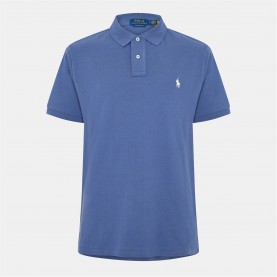 блуза,с,яка,облекла,на,разпродажба,мъжки,тениски,polo,ralph,lauren,men's,custom,short,sleeve,polo,shirt,earth,blue