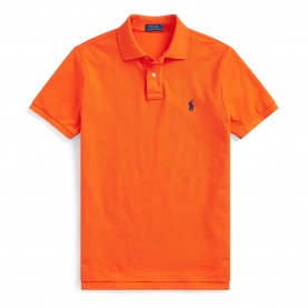 Блуза с яка Polo Ralph Lauren Men's Custom Short Sleeve Polo Shirt - Sailing Orange блуза,с,яка,мъжки,тениски,polo,ralph,lauren,men's,custom,short,sleeve,polo,shirt,sailing,orange