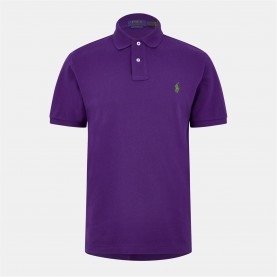 блуза,с,яка,облекла,на,разпродажба,мъжки,тениски,polo,ralph,lauren,men's,custom,short,sleeve,polo,shirt,chalet,purple