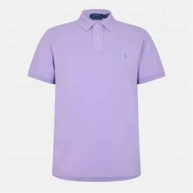 Блуза с яка Polo Ralph Lauren Men's Custom Short Sleeve Polo Shirt - Light Lilac блуза,с,яка,облекла,на,разпродажба,мъжки,тениски,polo,ralph,lauren,men's,custom,short,sleeve,polo,shirt,light,lilac
