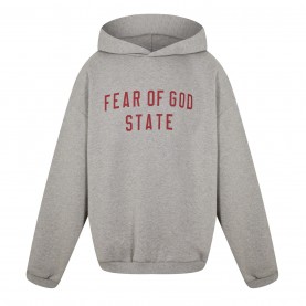 Юношески суичър FEAR OF GOD ESSENTIALS Fleece Hoodie Junior - Dark Heather юношески,суичър,детски,3/4,панталони,fear,of,god,essentials,fleece,hoodie,junior,dark,heather