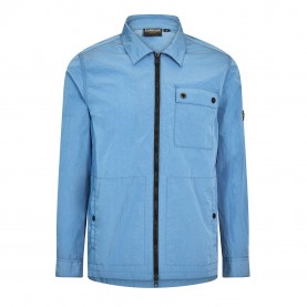 риза,с,дълъг,ръкав,мъжки,якета,barbour,international,men's,inline,cotton,long,sleeve,overshirt,blue