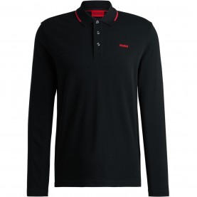 блуза,с,яка,мъжки,тениски,hugo,derriko,polo,shirt,black,001