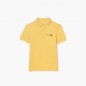 юношеска,блуза,с,яка,детски,облекла,lacoste,short,sleeve,logo,polo,shirt,juniors,yellow,iy1