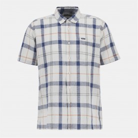 риза,с,къс,ръкав,облекла,на,разпродажба,мъжки,ризи,barbour,croft,short,sleeve,regular,shirt,sea,haze,tartan